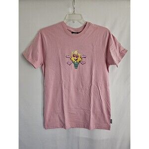 Icecream Shirt Pink Melted Cone Graphic Short Sleeve T Shirt Mens Size Medium